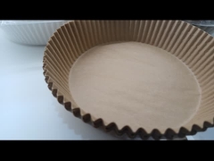 6.3 / 7.9 인치 버릴 수 있는 공기 프라이팬 라이너 내유성 고온저항