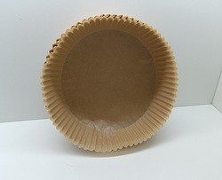 Disposable Air Fryer Paper Liners Round Shape Water Oil Resistant 16cm Diameter