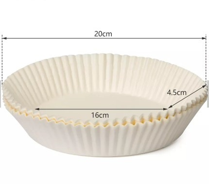 Kitchen Steamer Round Air Fryer Parchment Paper Liner Baking Non Stick Mats