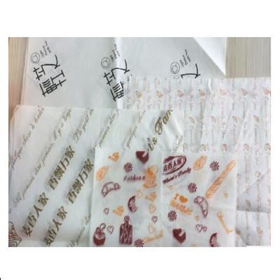 Customized Food Grade Baking Tray Paper For Cake Bread Tray Oil Proof Hamburger Paper