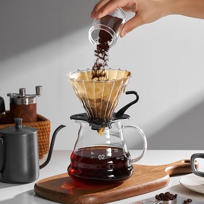 V Shaped Coffee Filter Virgin Wood Pulp Cone Coffee Filters 100 Count Disposable For Pour Over Coffee Brewing Experience