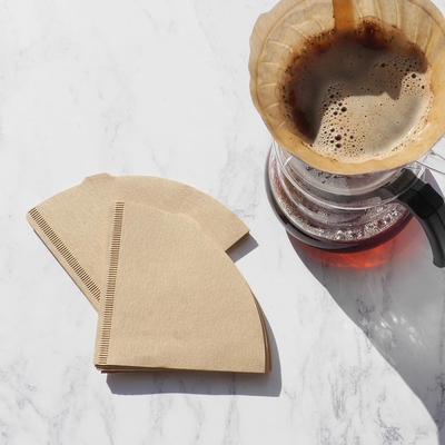 White V60 Drip Filter 110x156 mm V02 Coffee Filter Rolling Papers