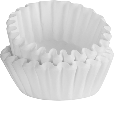50 Pcs Basket Coffee Filter bleached Disposable Paper Basket For Coffee Maker