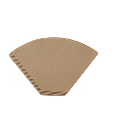 Flat Bottom Shape Wave Unbleached Flat Bottom Coffee Filter 8inch 9inch
