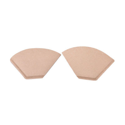 버릴 수 있는 자연적 커피 필터 종이 V60은 백마다 모양이 형성된 커피 필터 100PCS를 원뿔꼴로 만듭니다